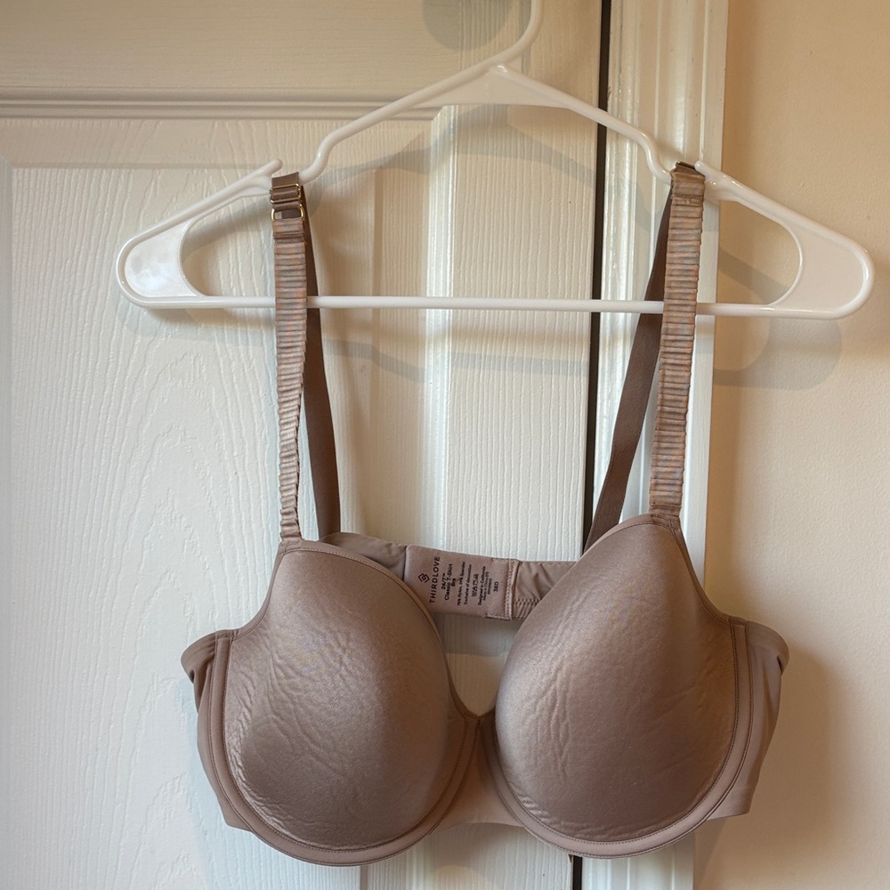 ThirdLove Nude T-Shirt Bra with Light Padding